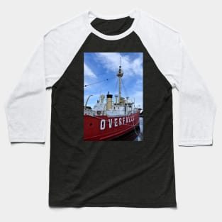 Overfalls Light Ship Baseball T-Shirt